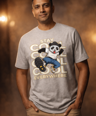 Stay Cool Panda Streetwear T-Shirt